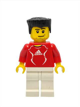 Soccer Player Red - Adidas Logo (#10), soc122s Minifigure LEGO®   