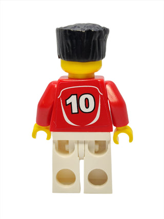 Soccer Player Red - Adidas Logo (#10), soc122s Minifigure LEGO®   