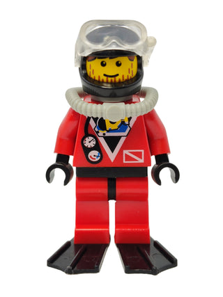 Divers - Red Diver 2, div018a Minifigure LEGO®   