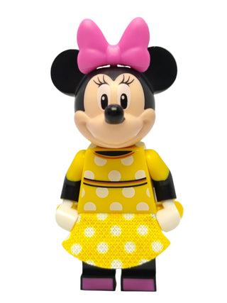 Minnie Mouse - Yellow Polka Dot Dress, dis056 Minifigure LEGO®   