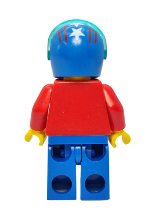 Octan - Racing Blue Helmet 4 Stars & Stripes, oct027 Minifigure LEGO®   