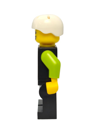 Cyclist - Lime and Black Jacket, cty0658 Minifigure LEGO®   