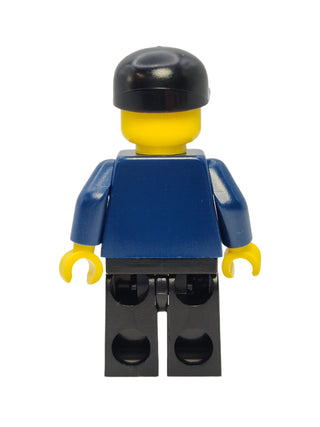 World City Patrolman - Dark Blue Shirt with Badge and Radio, wc005 Minifigure LEGO®   