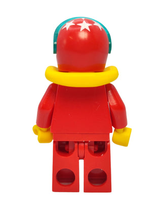 Octan - Racing Red Helmet 7 White Stars with Life Jacket, oct036 Minifigure LEGO®   