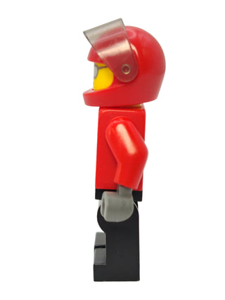 City Pilot Male - Red Fire Suit with Carabiner, cty0678 Minifigure LEGO®   