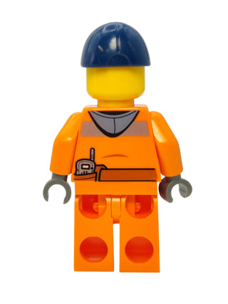 Street Sweeper Operator - Smirk, cty1140 Minifigure LEGO®   