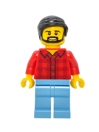 Camper - Male with Red Plaid Flannel, cty0843 Minifigure LEGO®   