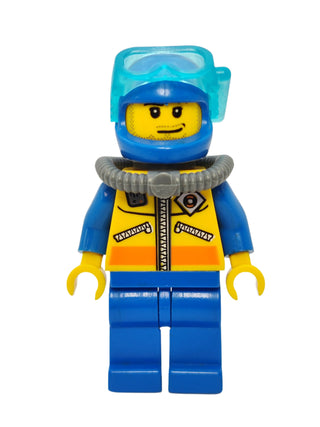 Coast Guard City - Diver 2, cty0065 Minifigure LEGO®   