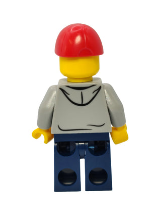 ATV Driver - Male with Open Hoodie, cty0728 Minifigure LEGO®   