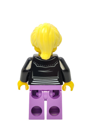 Woman - Black Leather Jacket, idea081 Minifigure LEGO®   