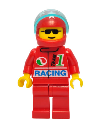 Octan - Racing Red Helmet 7 White Stars, oct026 Minifigure LEGO®   