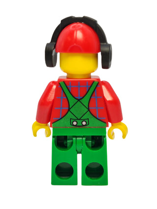 Overalls Farmer Green - Headphones, cty0399 Minifigure LEGO®   