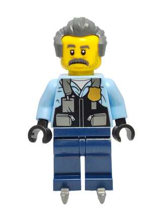 Sam Grizzled - Ice Skates, hol247 Minifigure LEGO®   