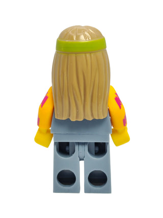 Flower Child - Orange Glasses and Tie Dye Shirt, col305 Minifigure LEGO®   