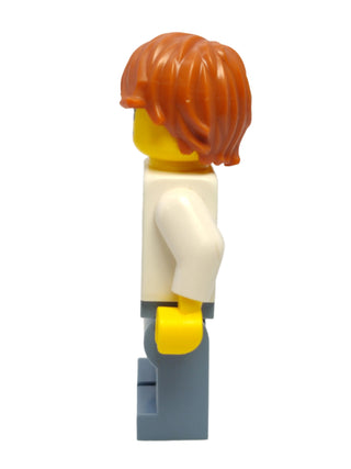 Swamp Police - Crook Female with Dark Orange Hair, cty0514 Minifigure LEGO®   