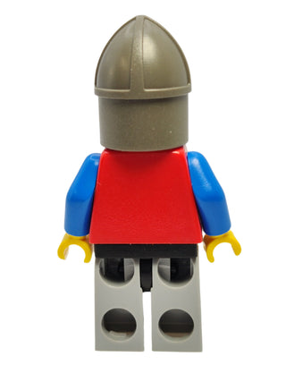 Scale Mail - Red with Blue Arms and Dark Gray Chin-Guard, cas158 Minifigure LEGO®   