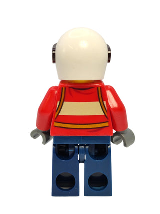 Pilot Male - Red Fire Suit with Carabiner, cty0323 Minifigure LEGO®   