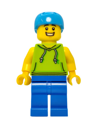 Skateboarder - Lime Hoodie, cty1138 Minifigure LEGO®   