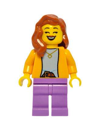 Mom - Bright Light Orange Jacket, twn416 Minifigure LEGO®   