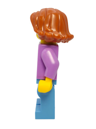 Medium Lavender Jacket over Lavender Shirt, cty0666 Minifigure LEGO®   