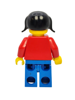 Exxon - Black Pigtails Hair, exx001 Minifigure LEGO®   