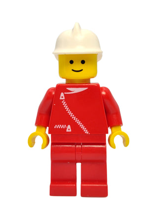 Jacket with Zipper - White Fire Helmet, boat002 Minifigure LEGO®   