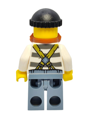 Swamp Police - Crook Male with Dark Orange Beard, cty0513 Minifigure LEGO®   