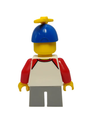 Classic Space Shirt with Red Sleeves and Tiny Yellow Propeller, cty1015 Minifigure LEGO®   