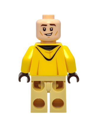 Cedric Diggory - Yellow Hufflepuff Quidditch Uniform with Hood and Cape, hp429 Minifigure LEGO®   