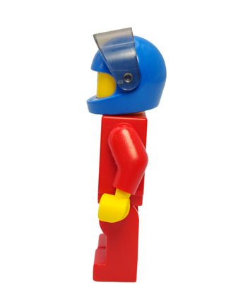 Red Jacket with Zipper Pockets and Classic Space Logo with Blue Helmet, twn163 Minifigure LEGO®   