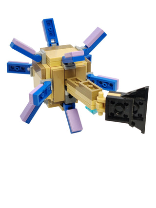 Minecraft Guardian (Dark Tan Plate), mineguardian04 Minifigure LEGO®   