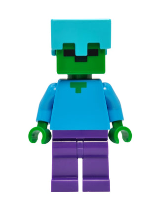 Zombie - Medium Azure Helmet, min174 Minifigure LEGO®   