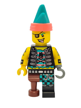 Punk Pirate, vid016 Minifigure LEGO®   