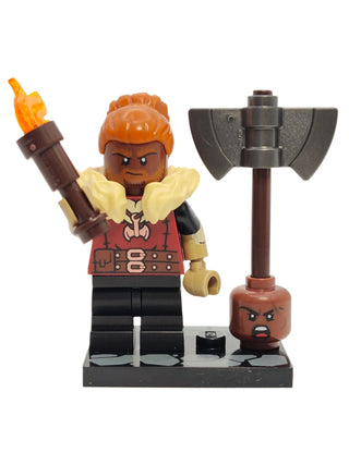 Dwarf Barbarian, coldnd-1 Minifigure LEGO® Complete with Accessories  