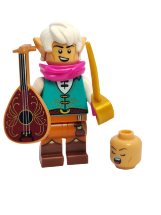 Elf Bard, coldnd-9 Minifigure LEGO® Complete with Accessories  