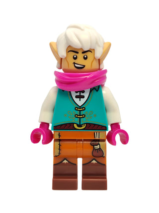 Elf Bard, coldnd-9 Minifigure LEGO® Minifigure Only - Male Head  