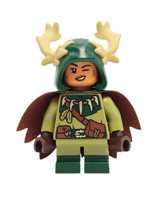 Halfing Druid, coldnd-5 Minifigure LEGO® Minifigure Only - Female Head  