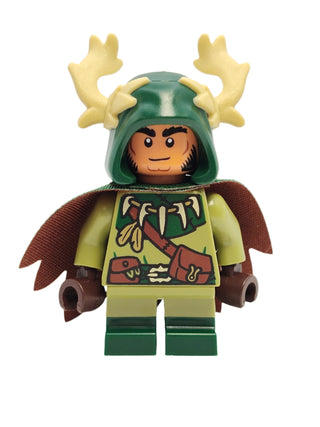 Halfing Druid, coldnd-5 Minifigure LEGO® Minifigure Only - Male Head  