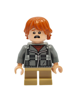 Ron Weasley - Dark Bluish Gray Plaid Jacket, hp496 Minifigure LEGO®   