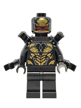 Outrider - Short Dark Bluish Gray Tips at Neck, sh0871 Minifigure LEGO®   