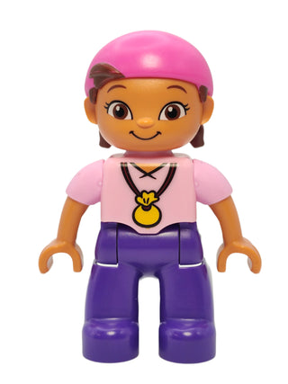 Duplo Figure Izzy - Never Land Pirates, 47394pb163 Minifigure LEGO®   