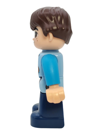 Duplo Figure Miles without Helmet, 47394pb199 Minifigure LEGO®   