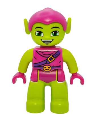 Duplo Figure Green Goblin - Magenta Outfit, 47394pb193 Minifigure LEGO®   