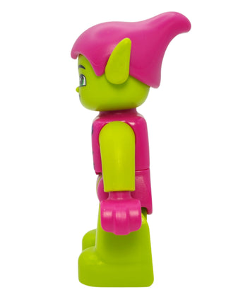 Duplo Figure Green Goblin - Magenta Outfit, 47394pb193 Minifigure LEGO®   