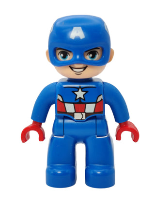 Duplo Figure Captain America, 47394pb281 Minifigure LEGO®   