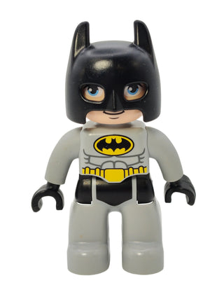 Duplo Figure Batman - Light Bluish Gray Suit, 47394pb287 Minifigure LEGO®   