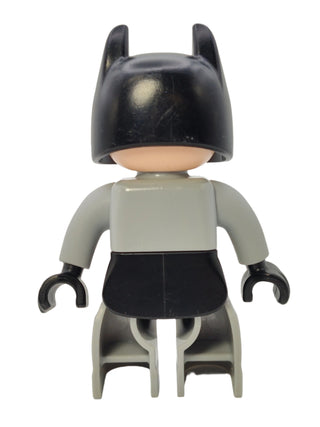 Duplo Figure Batman - Light Bluish Gray Suit, 47394pb287 Minifigure LEGO®   