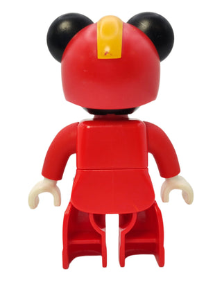 Duplo Figure Mickey Mouse - Red Race Driver Jumpsuit, 47394pb232 Minifigure LEGO®   