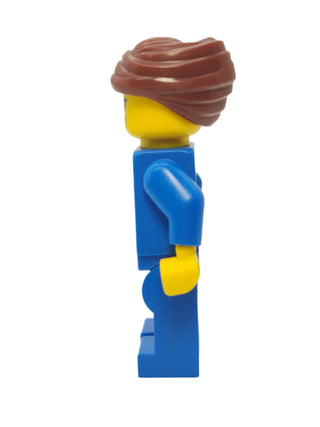 Astronaut - Blue Jumpsuit with Hair Swept Back Into Bun, cty1036 Minifigure LEGO®   