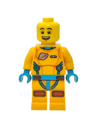 Lunar Research Astronaut - Bright Light Orange and Dark Azure Suit, cty1431 Minifigure LEGO®   